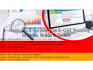 Accounting Course in Delhi, 110011, [GST Update 2024] by SLA. GST and Accounting [ Learn New Skills of Accounting & ITR for 100% Job ] in ICICI Bank